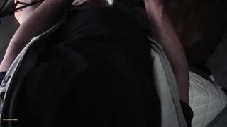 POV movie scene of a nice-looking mother i'd like to fuck who takes cash to give a oral-sex and drink cum As ordinary on her knee