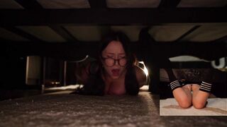 Stuck Underneath Couch after Workout, what did u place inside me?!