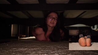 Stuck Underneath Couch after Workout, what did u place inside me?!