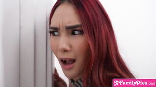 Oriental step mommy wasn't sure that step son knew sufficiently about sweet a woman