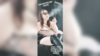 October Roundup NickiPie smokin'