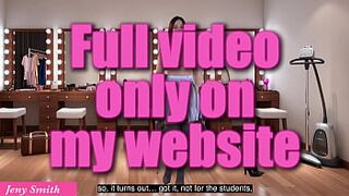 Jeny Smith's large secret was trickled. Watch how that babe's masturbating outdoor