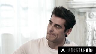 PURE TABOO Disappointed mother I'd like to fuck Dana Vespoli Makes Idle Stepson Eat & Creampie Her Twat For Dinner
