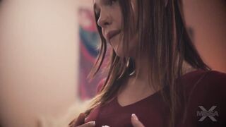 stepdaughter rissa stays the night with her stepdad
