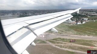 Insane Risky Tugjob until Cum in Public Airplane