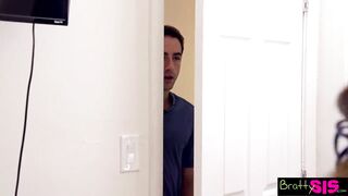 BrattySis - StepSis And Cute Bestie Team Up On Bros Penis S6:E11 [Family Taboo]