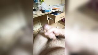 Amateur masturbating my penis