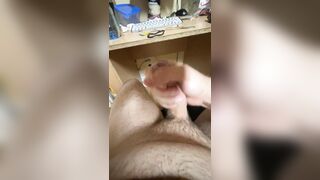 Amateur masturbating my penis