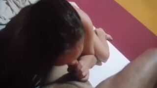 Malibog na boyfriend nagpa oral sa girlfriend. Girlfriend nag sweetmeat ng large Wang head.