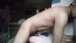 My Parent Leave Me Alone In The Home,Masturbate a Lot Groan And Cummed And Eat