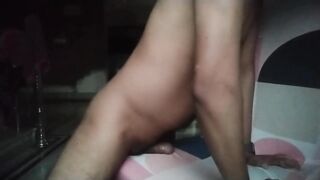 My Parent Leave Me Alone In The Home,Masturbate a Lot Groan And Cummed And Eat