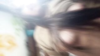 ME FOLLO A MI MEJOR AMIGA MIENTRAS HACÍA TAREAS