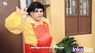 Don Mamón has sex with Doña Rosinda during the time that Kikin watches and then throws a tantrum.