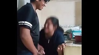 Alone with my maid, my wife nearly caught us