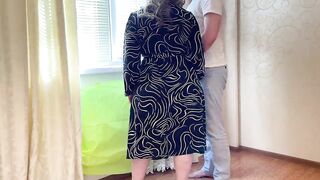 Older housewife gave oral job and got drilled in the booty