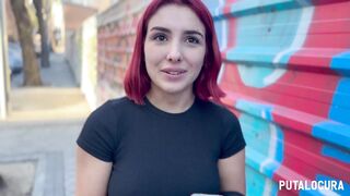 PutaLocura - Torbe convinces breasty redhead model Judiyu in Caught