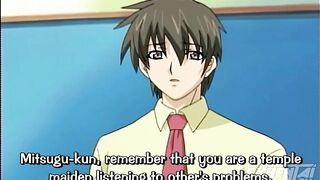 I suck him off and that guy bangs me in the centre of class - Uncensored Comics [SUBTITLED]