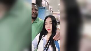 Cambodia chicks 1st time with ebony chap