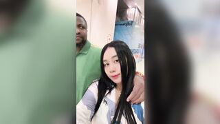 Cambodia chicks 1st time with ebony chap