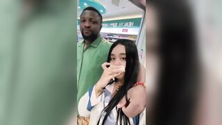 Cambodia chicks 1st time with ebony chap