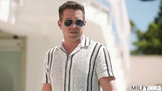 MILFY Breasty Golden-haired mother I'd like to fuck Shalina Devine Has Intensive Double Penetration Climax