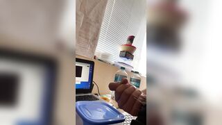 Trying to make my ramrod pee cum
