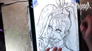 Drawing "Grand Sundae" Celebrity Facial Dream