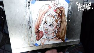 Drawing "Grand Sundae" Celebrity Facial Dream