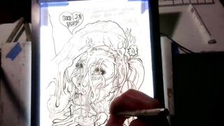 "High Brow Art" Hawt cum catcher turned into a true masterpiece. Music by: CeehDeeh