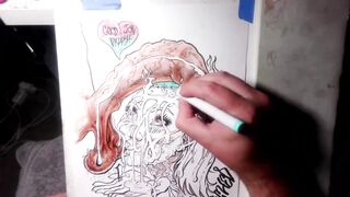 "High Brow Art" Hawt cum catcher turned into a true masterpiece. Music by: CeehDeeh