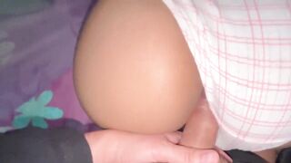 My little stepsister shows me her pants and ends up letting me screw her!! Screwing my stepsister