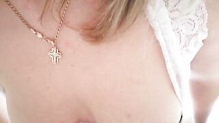 Amateur mother I'd like to fuck screwed in the kitchen by her stepbrother