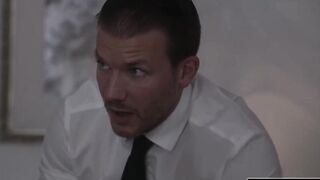 Spouse comes home to his abode full of cobwebs.Hes shocked when that guy sees his black wife August Skye turned into an arachnid and sucking the neighbour