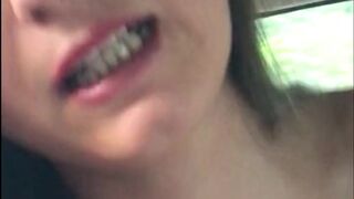 That guy rode my sex-toy in the back seat of the Uber