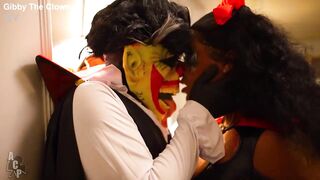 Gibby The Clown & Jayla Page Bang Hard On Halloween After This chab Turned Her Out