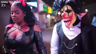 Gibby The Clown & Jayla Page Bang Hard On Halloween After This chab Turned Her Out