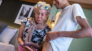 Tattood 79 Year Old Granny Is Totaly Shocked