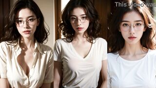 A illustrious university beauty named B was tricked into having sex by a mechanic. This chab set up a camera to record the audio movie. Created by AI.