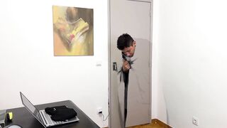 WTF?! Stepbrother finds a cloak that makes him invisible and uses it to screw his stepsister