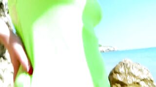 Beach sex with marvelous youthful hotty