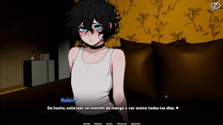 Playing with my femboy -My femboy Roomate