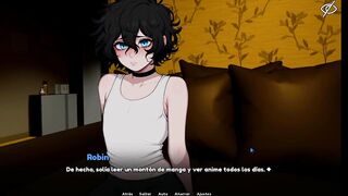 Playing with my femboy -My femboy Roomate