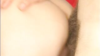 Old lady rides a monster shlong then eats cum after