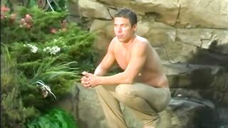 Blond with large bazookas takes a biggest knob