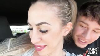 Marika Milani: a Oral pleasure in the Car and Then That babe Gets Banged Doggy Style on the Bed