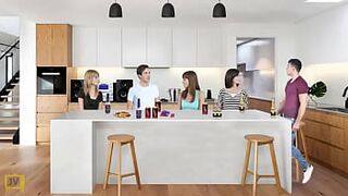 Poker of disrobes with my step cousins (Part 1)