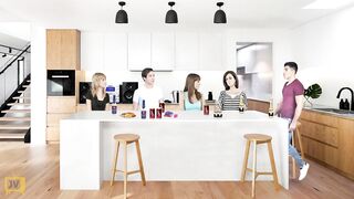 Poker of disrobes with my step cousins (Part 1)