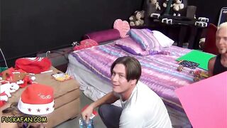 Bang A Fan - Christmas present for Vince from Sacramento Sophie Dee, Nikki Sexx, Jennifer White