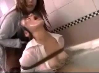 Asian Water Torture - Asian Lesbian Water Bondage - Lesbian Porn Videos