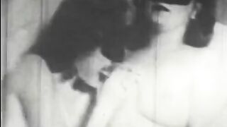 1920's Vintage Lesbian Porn - Bath Time